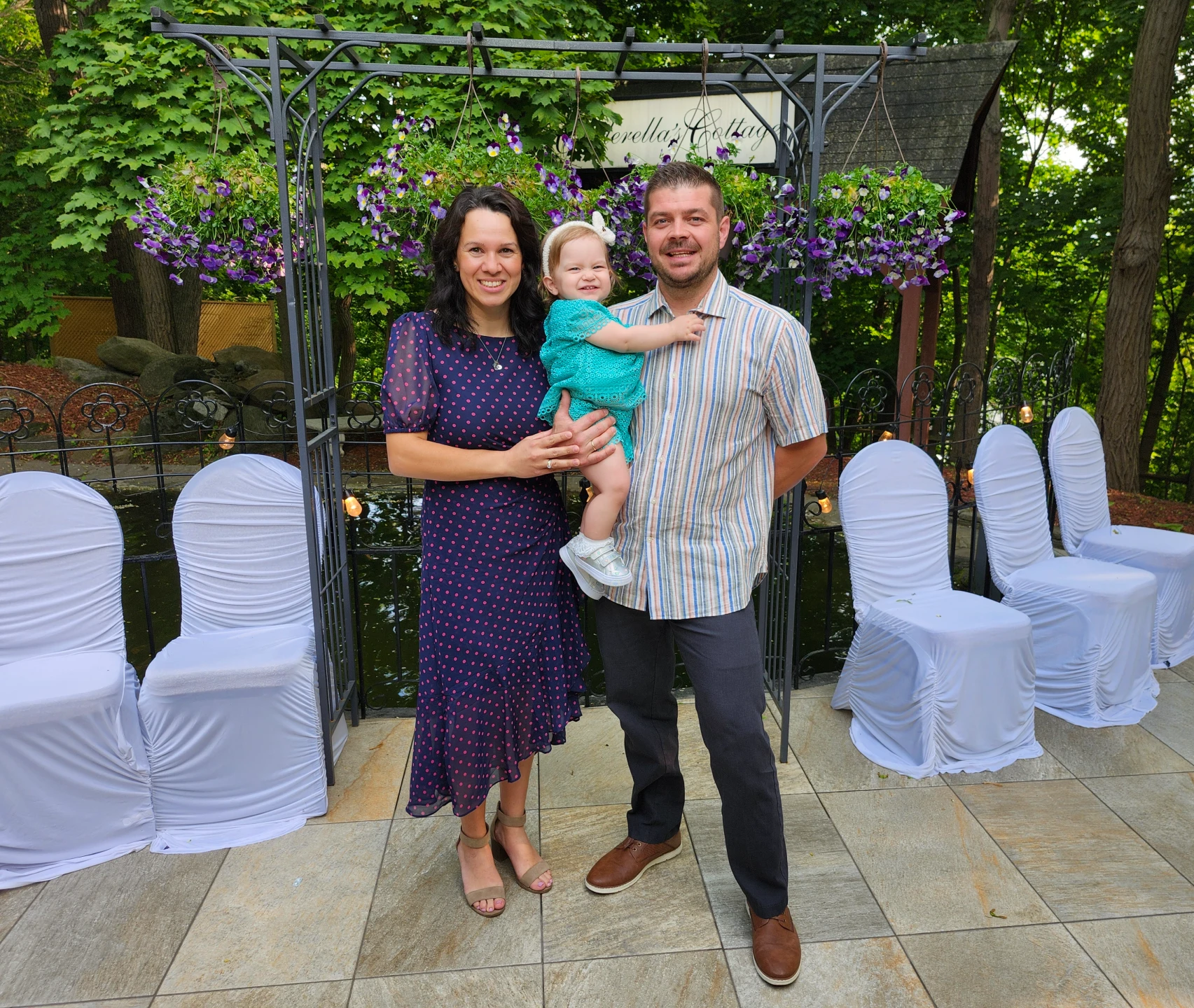 The Tsantilas Family - Yiannis, Penny, and Marilena